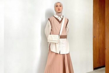 outfit hijab style ala korea