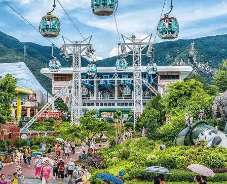 Keindahan Laut di Ocean Park Hongkong