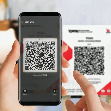 ilustrasi QR Code OCTO Merchant