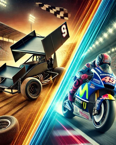 sprintcar vs motogp